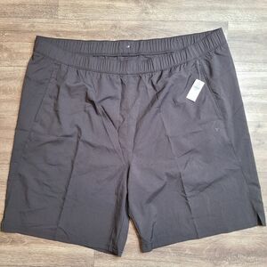 Old Navy Active Womens Shorts Size 3X Black 8" Inseam Quick Dry Drawstring